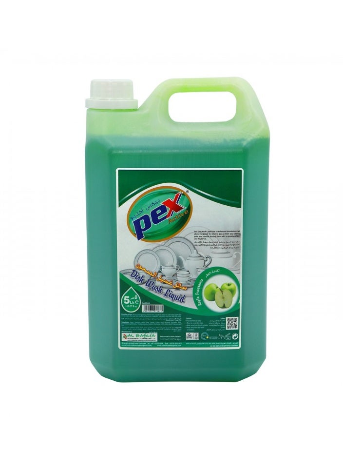 Pex Active Dish Wash Liquid Apple 5 Liter